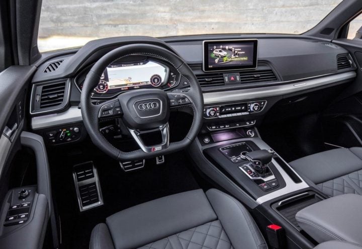 2017 audi q5 india official images dashboard interiors