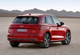 2017 audi q5 india official images rear angle