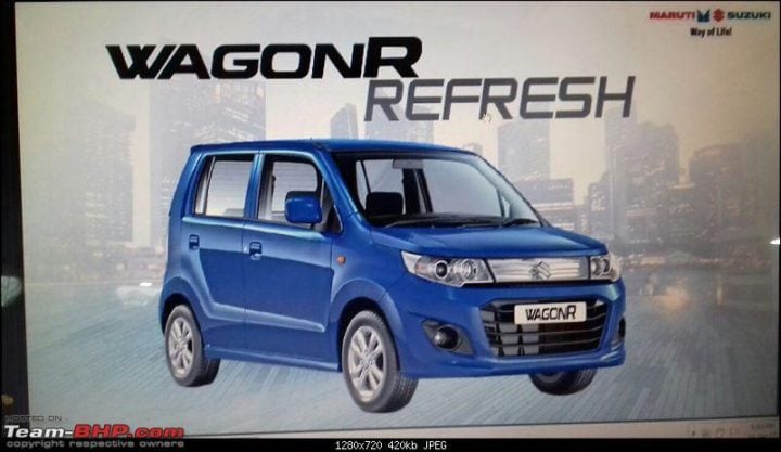 new 2017 maruti wagon r refresh