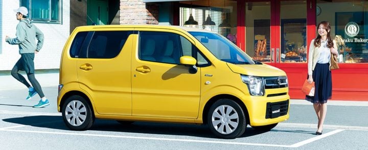 2017 suzuki wagon r yellow