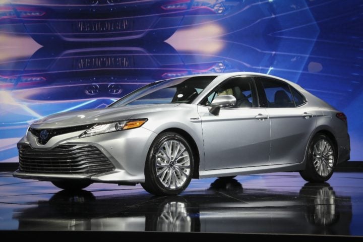 2018 toyota camry detroit auto show