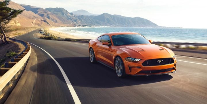 2018 ford mustang official image