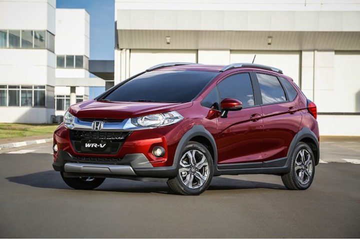 Upcoming New Cars in India 2017 Honda WR-V images front quarter