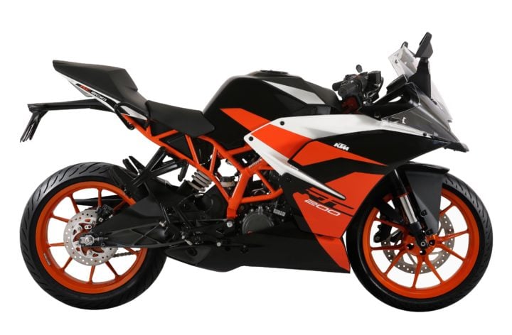 KTM RC 200 Black