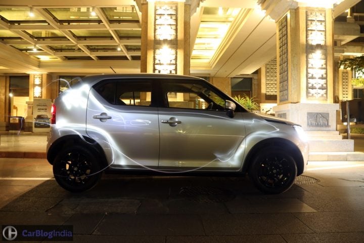 maruti ignis test drive review images