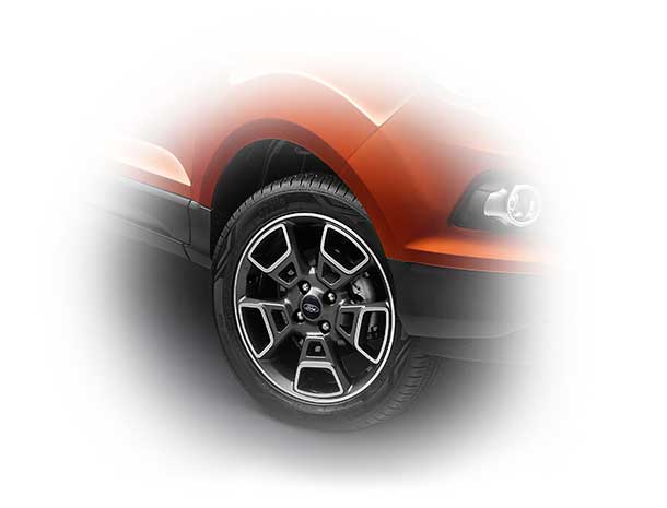 ford ecosport platinum edition alloys