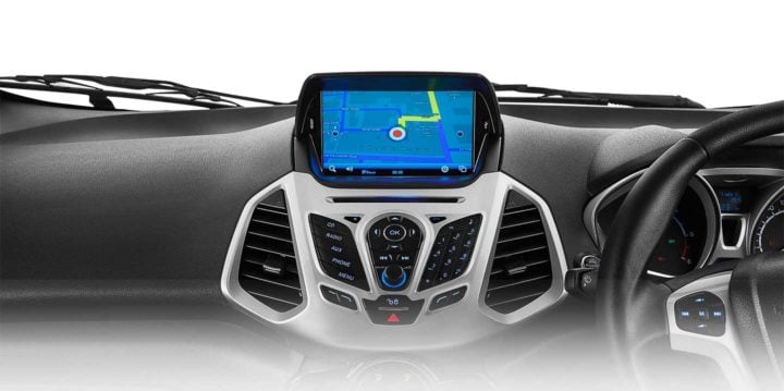 ford ecosport platinum edition touchscreen