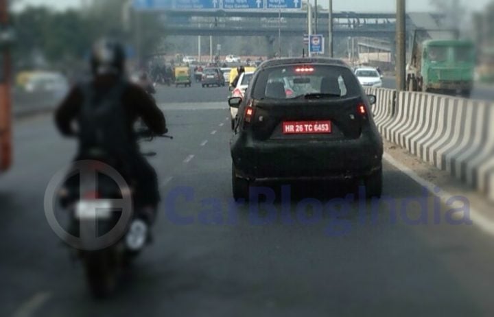 maruti ignis rs new spy shot