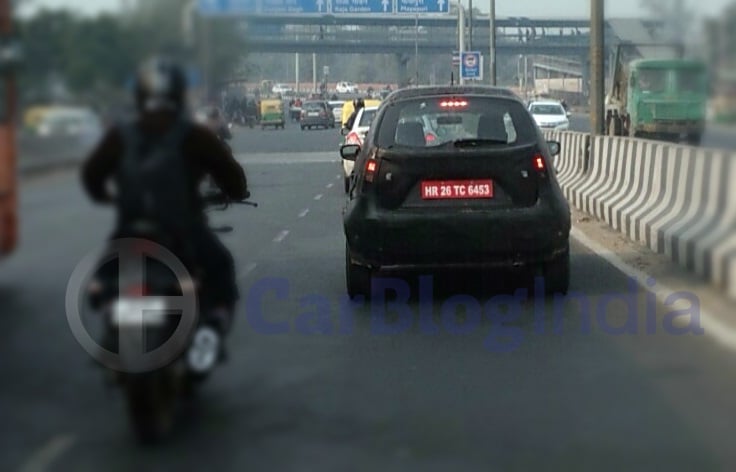 maruti ignis new spy shot