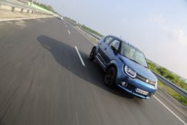 maruti ignis test drive review images