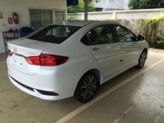 new 2017 honda city facelift images rear angle