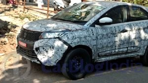 tata nexon spy shots