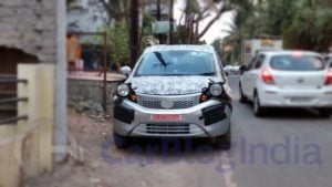 tata nexon spy shots