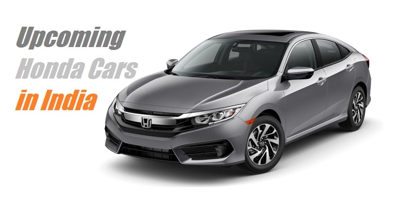 upcoming honda cars in india