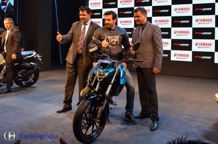 Yamaha fz 25 launch image