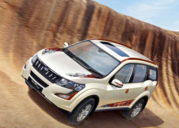 2017 Mahindra XUV500 Sportz Limited Edition Official Image