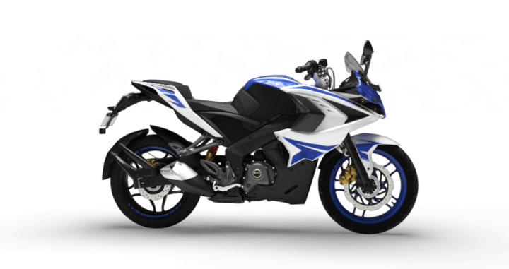 2017 bajaj pulsar rs200 blue