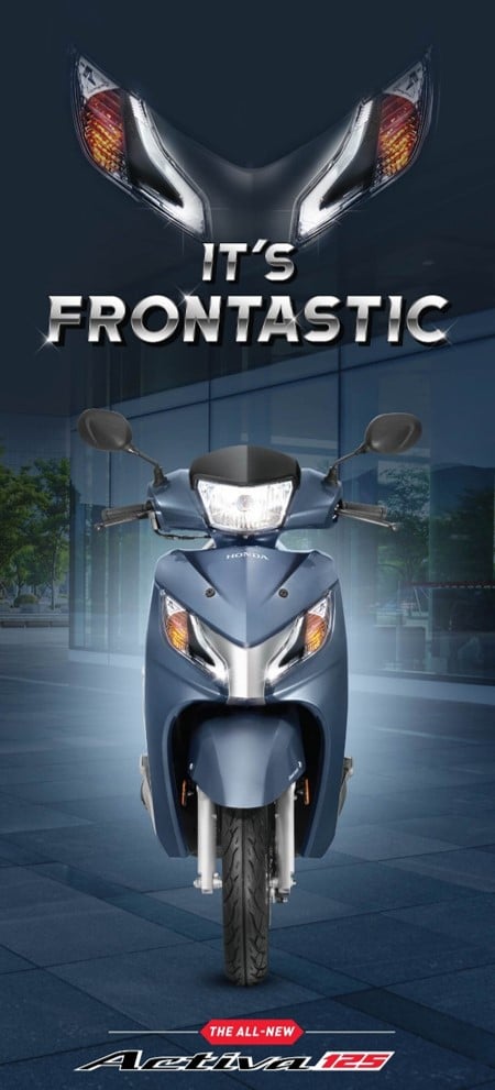 new 2017 honda activa 125 front