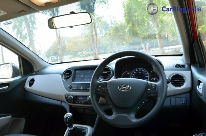 2017 hyundai grand i10 facelift test drive review dashboard