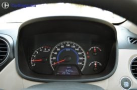 2017 hyundai grand i10 facelift test drive review instrument console