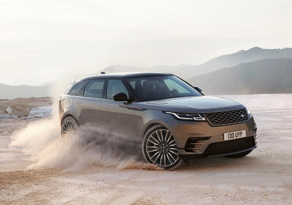 2018 range rover velar official image