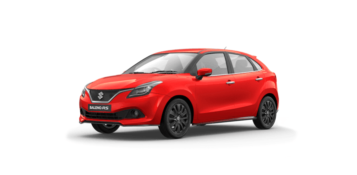 maruti baleno rs official image wallpaper front red