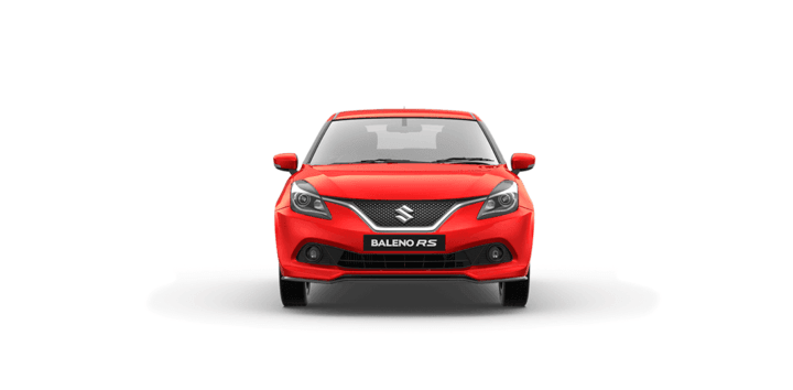maruti baleno rs official image wallpaper front red