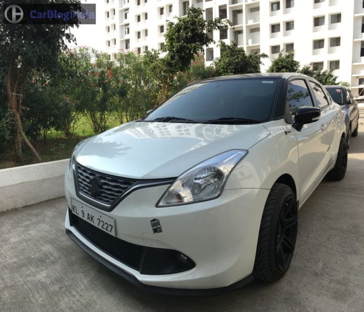 modified maruti suzuki baleno images