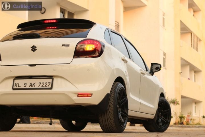 modified maruti suzuki baleno images