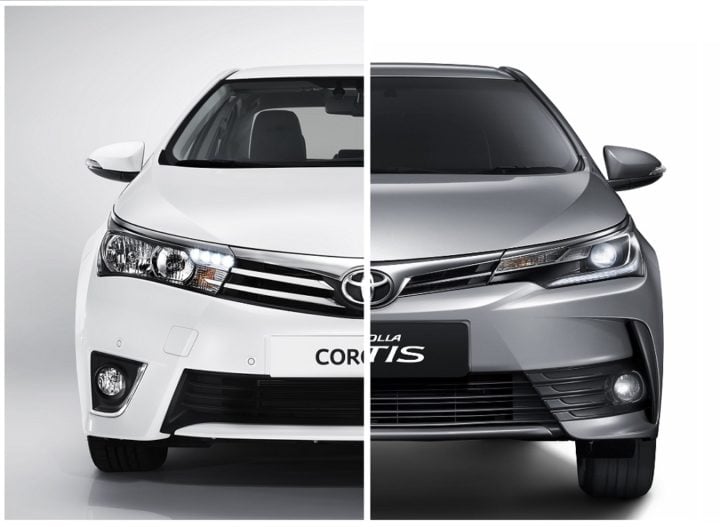 toyota corolla altis old vs new