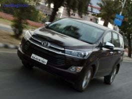 toyota innova crysta test drive review