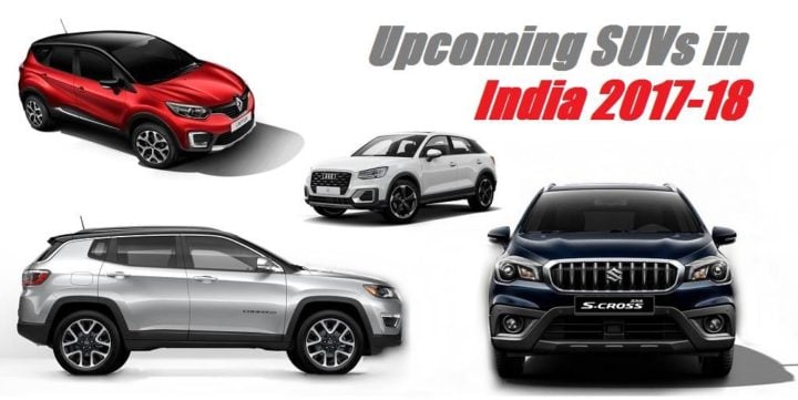 upcoming suvs india 2017