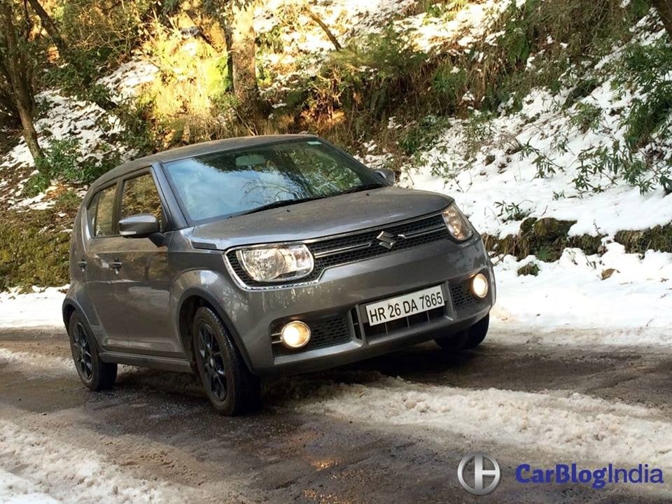 maruti ignis amt petrol review images 1