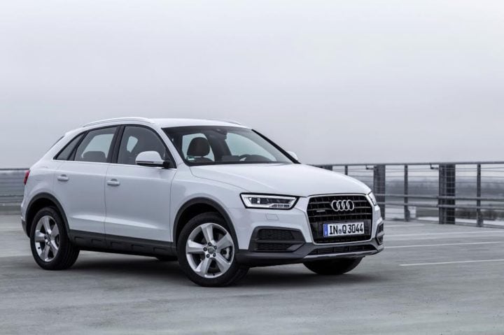 2017 Audi Q3 India Front angle