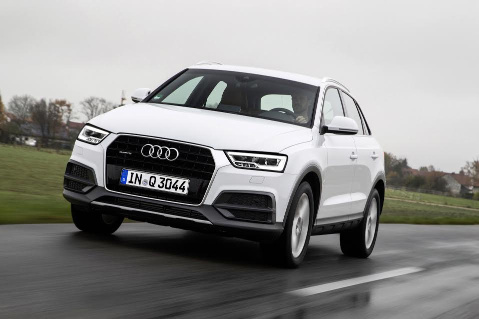 2017 Audi Q3 India Front angle