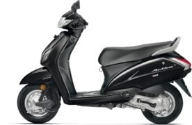 2017 honda activa 4g colours black