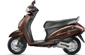 2017 Honda Activa 4g Colours Majestic Brown