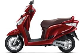 2017 honda aviator colour rebel red