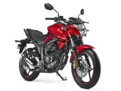 2017 suzuki gixxer official images red front angle