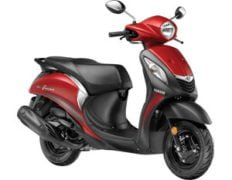 2017 yamaha fascino fusion red