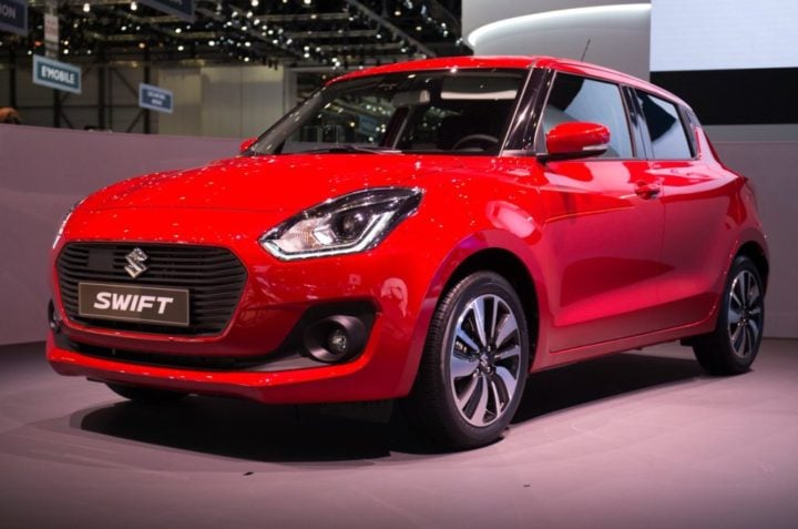 Upcoming Small Cars in India - 2018 maruti suzuki swift geneva motor show