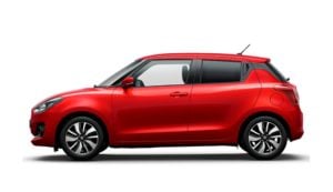 2018 maruti suzuki swift official images side