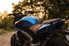 Modified Bajaj Dominar 400 by Knight Auto Customizer Images