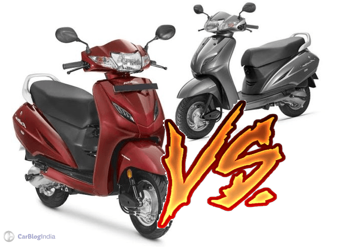 honda activa 4v vs activa 3g comparison