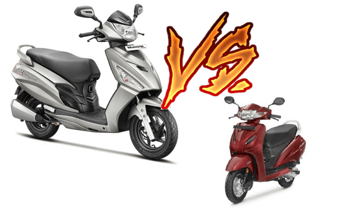 honda activa vs hero maestro edge comparison