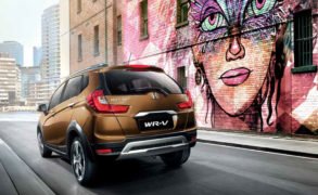 honda wrv official image rear