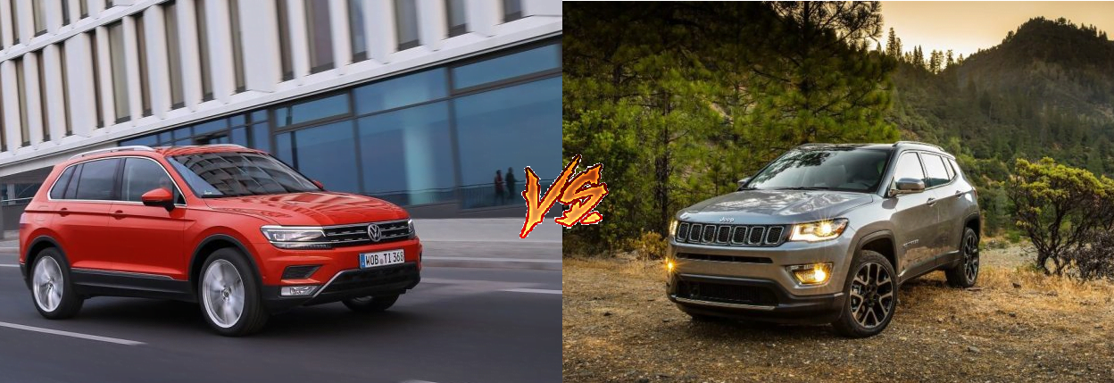 jeep compass vs volkswagen tiguan comparison images
