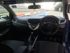 Maruti Baleno Rs Test Drive Review Images Interior Dashboard