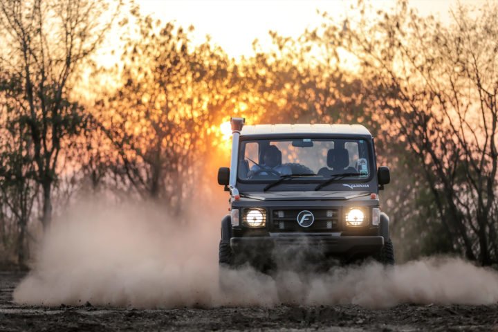 new 2017 force gurkha facelift images front angle