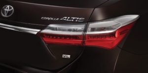 New Toyota Corolla Altis 2017 Official Images